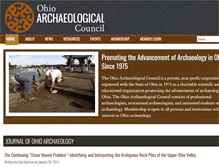 Tablet Screenshot of ohioarchaeology.org